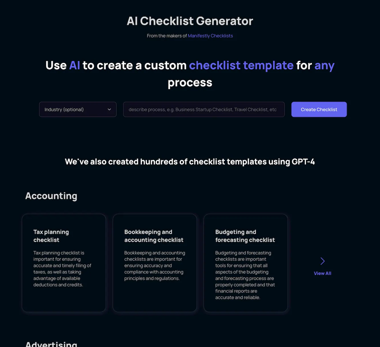 checklistgenerator.ai