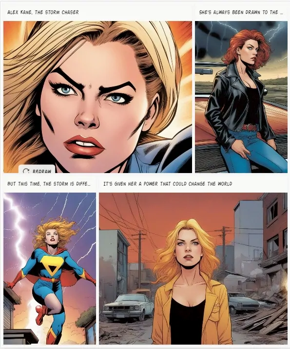 AI Comic Factory-Color Style