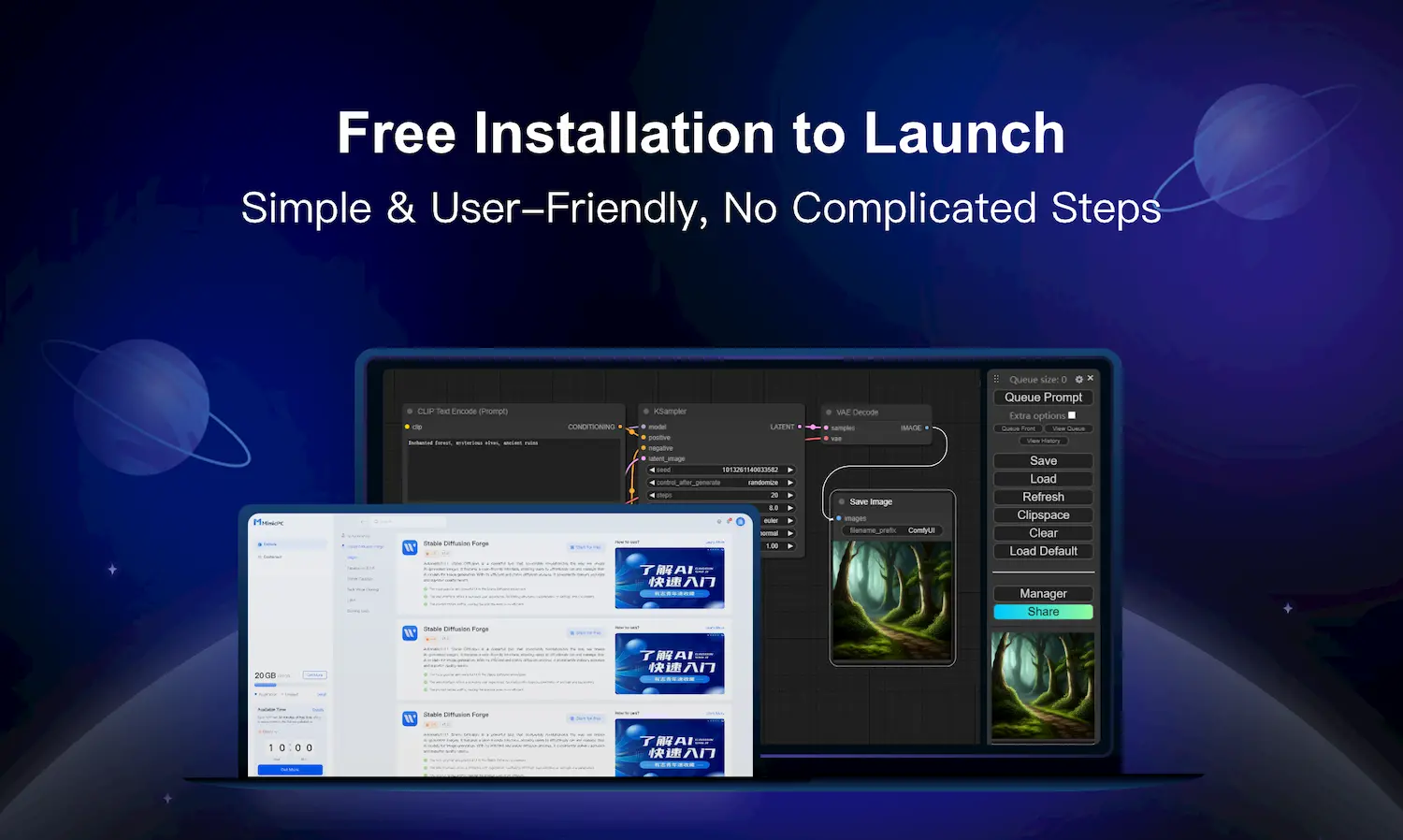 MimicPC - Pre-deployed AI App Platform without Hardware screenshot