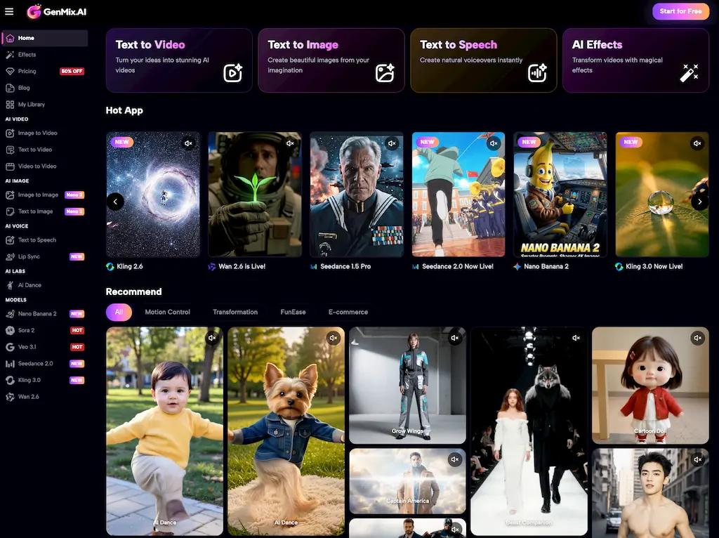GenMix screenshot