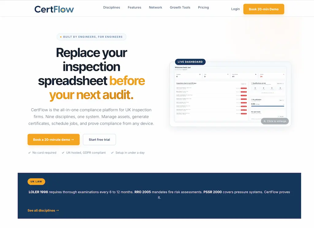 CertFlow-dashboard-screenshot